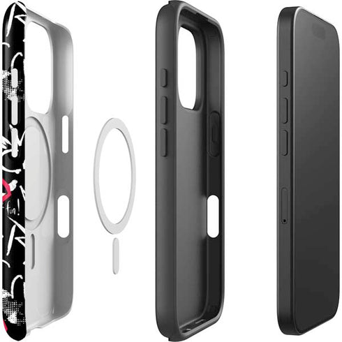 Disney Cruella (2021) Animated Pattern iPhone 16 Pro Magsafe Impact Case